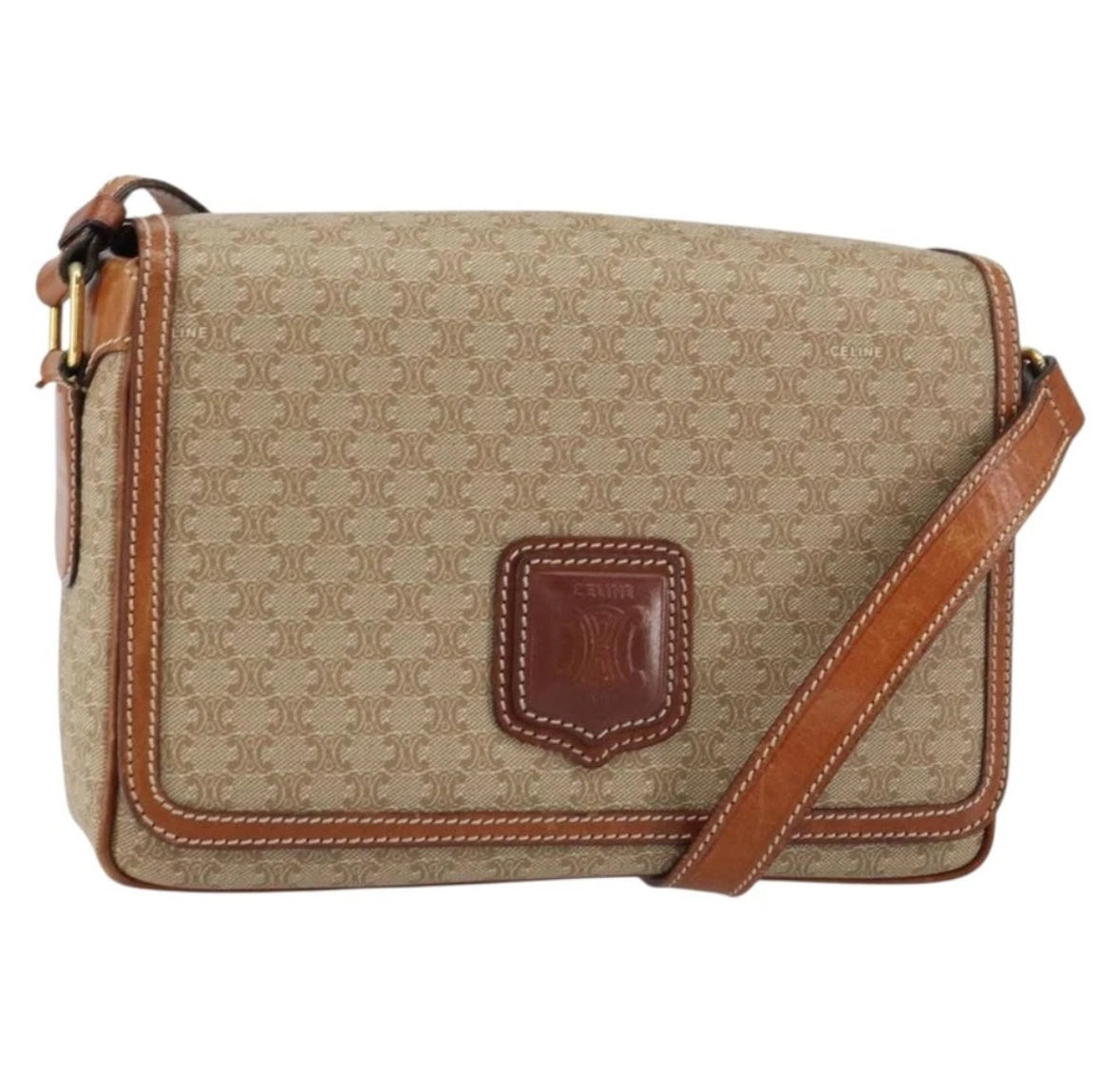 CELINE MACADAM CROSSBODY